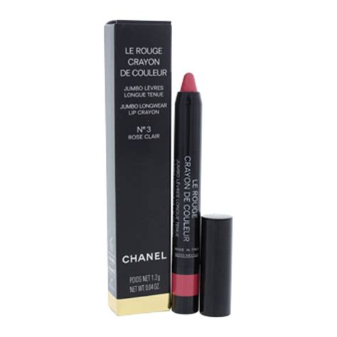 chanel le rouge crayon de couleur rose clair|Chanel le crayon levres.